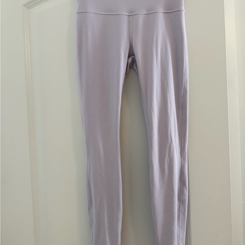Lululemon size 6 Lavender High-Waisted Leggings
